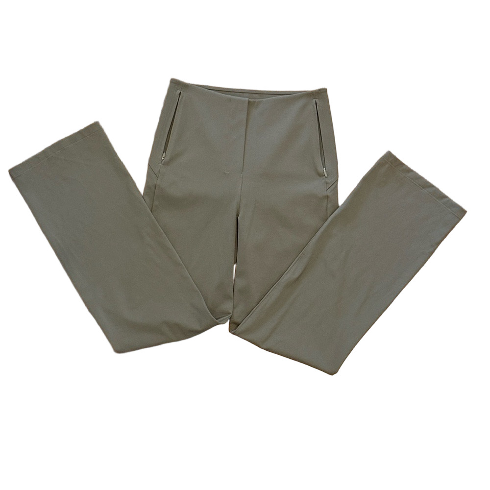 lululemon Smooth Fit Pull-On High-Rise Army Green Pant | Size 4, 26” Inseam - Picture 7 of 8